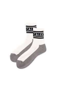 JACQUARD PILE LINE SOCKS -
