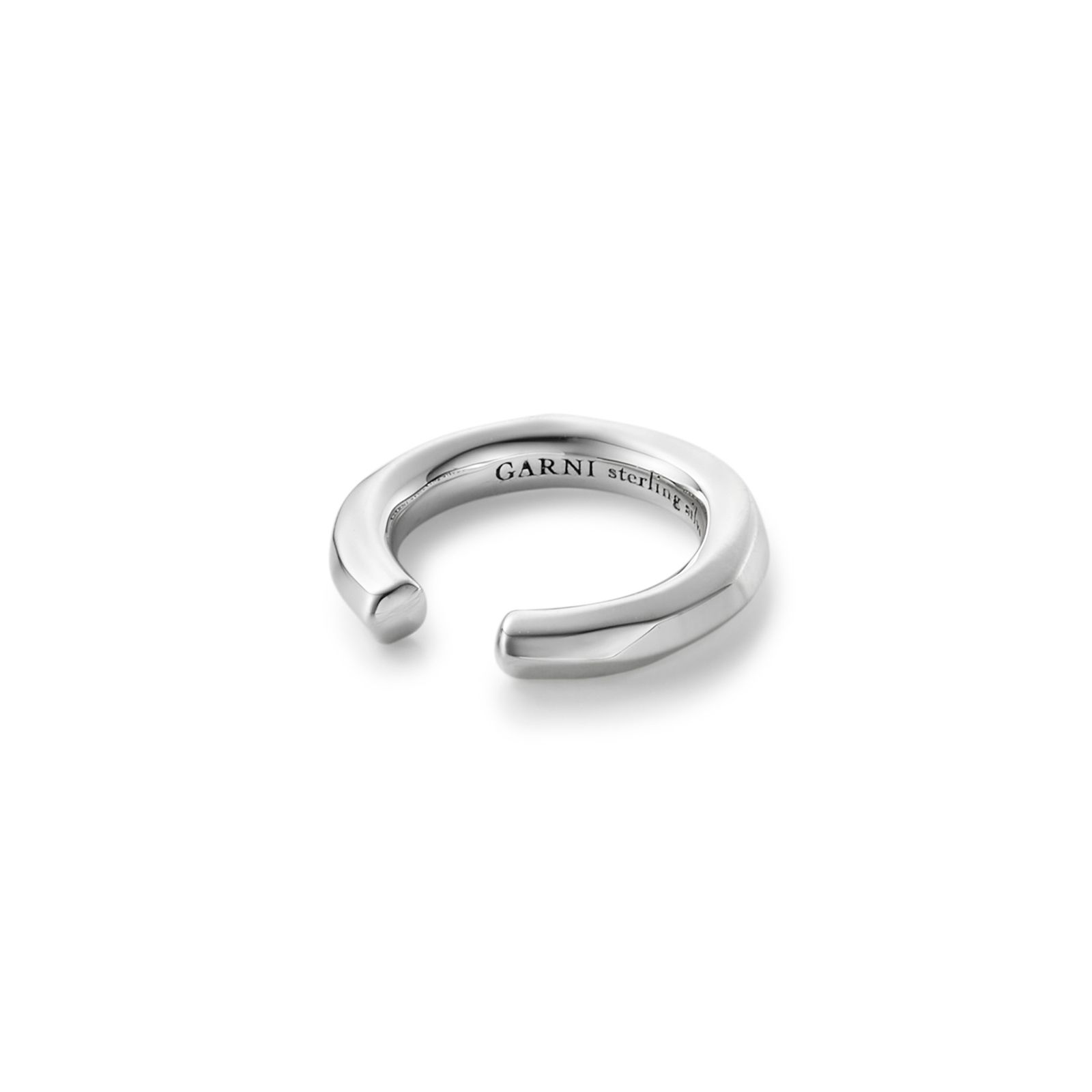 Crockery Hoop Earcuff - S - SILVER