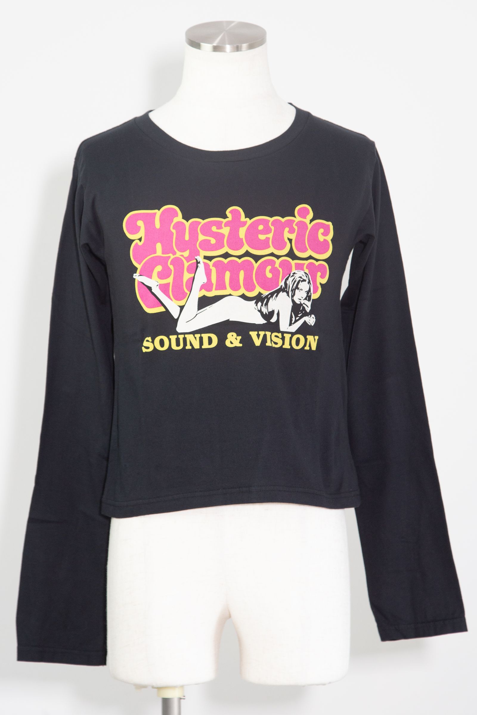 SOUND&VISION Tシャツ / ブラック