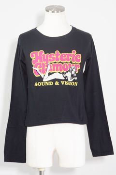 SOUND&VISION Tシャツ / ブラック