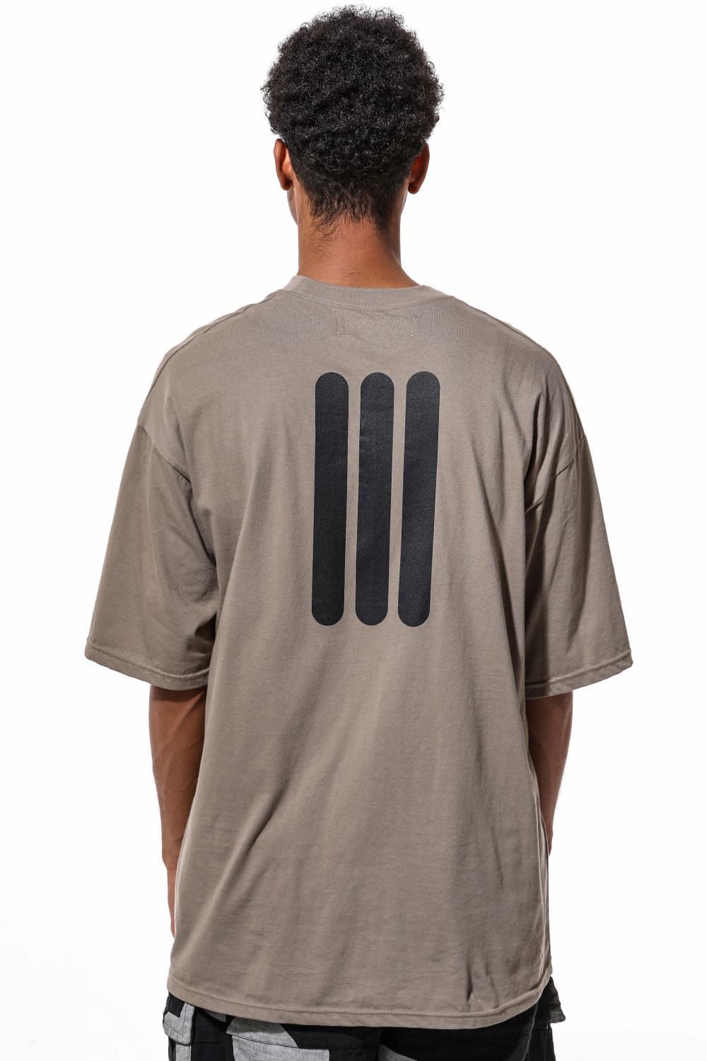 オーバーサイズプリントTシャツ / Type B Over Sized Print Tee / ブラック / ag-9070-2