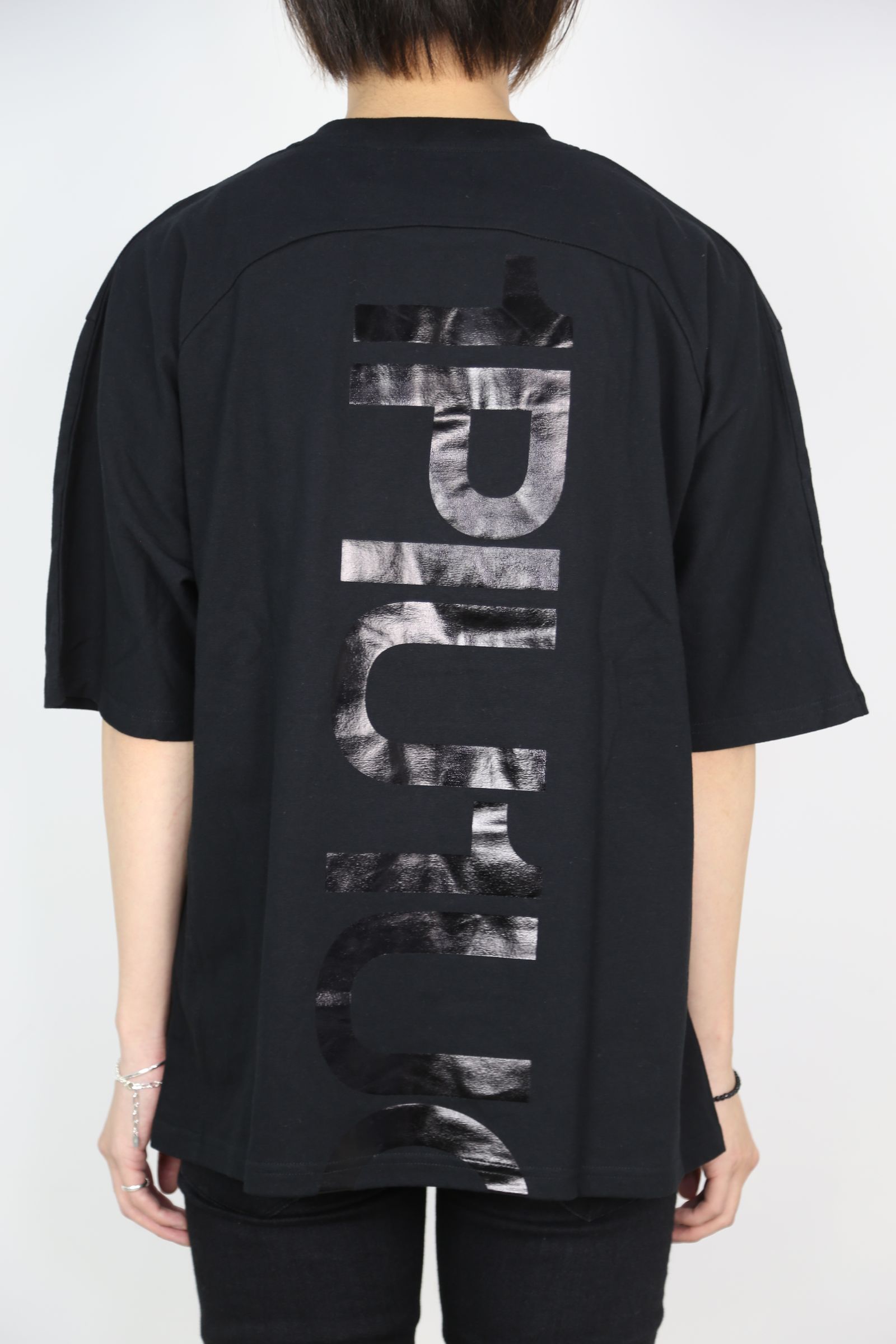 バックプリントビッグTシャツ / ブラック