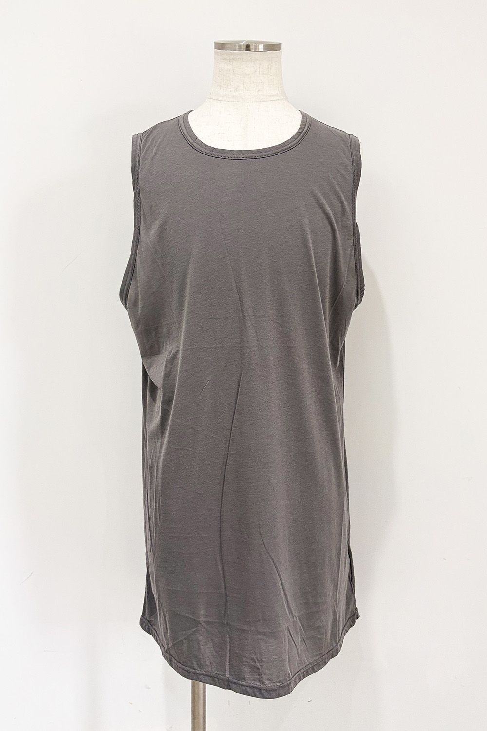 ロングタンクトップ / LONG TANK TOP / グレー / ag-6083-3