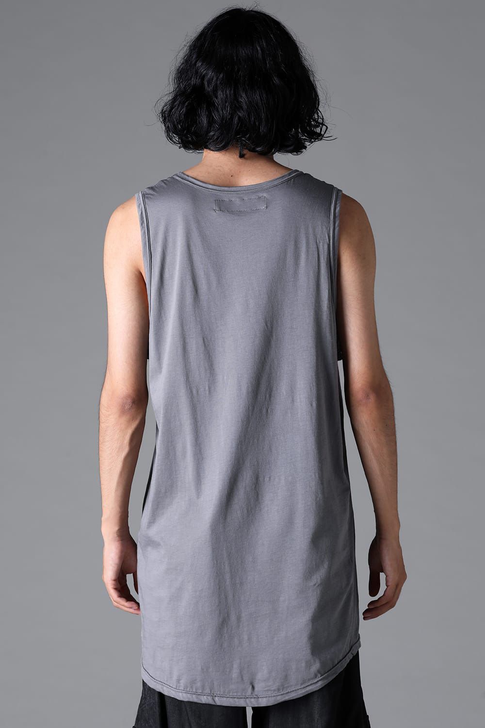 ロングタンクトップ / LONG TANK TOP / ストーン / ag-6083-3