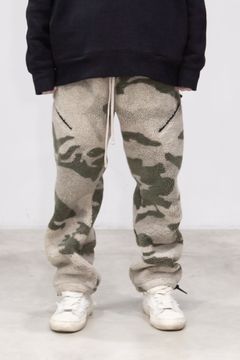 22FW FLEECE PANTS / カモ