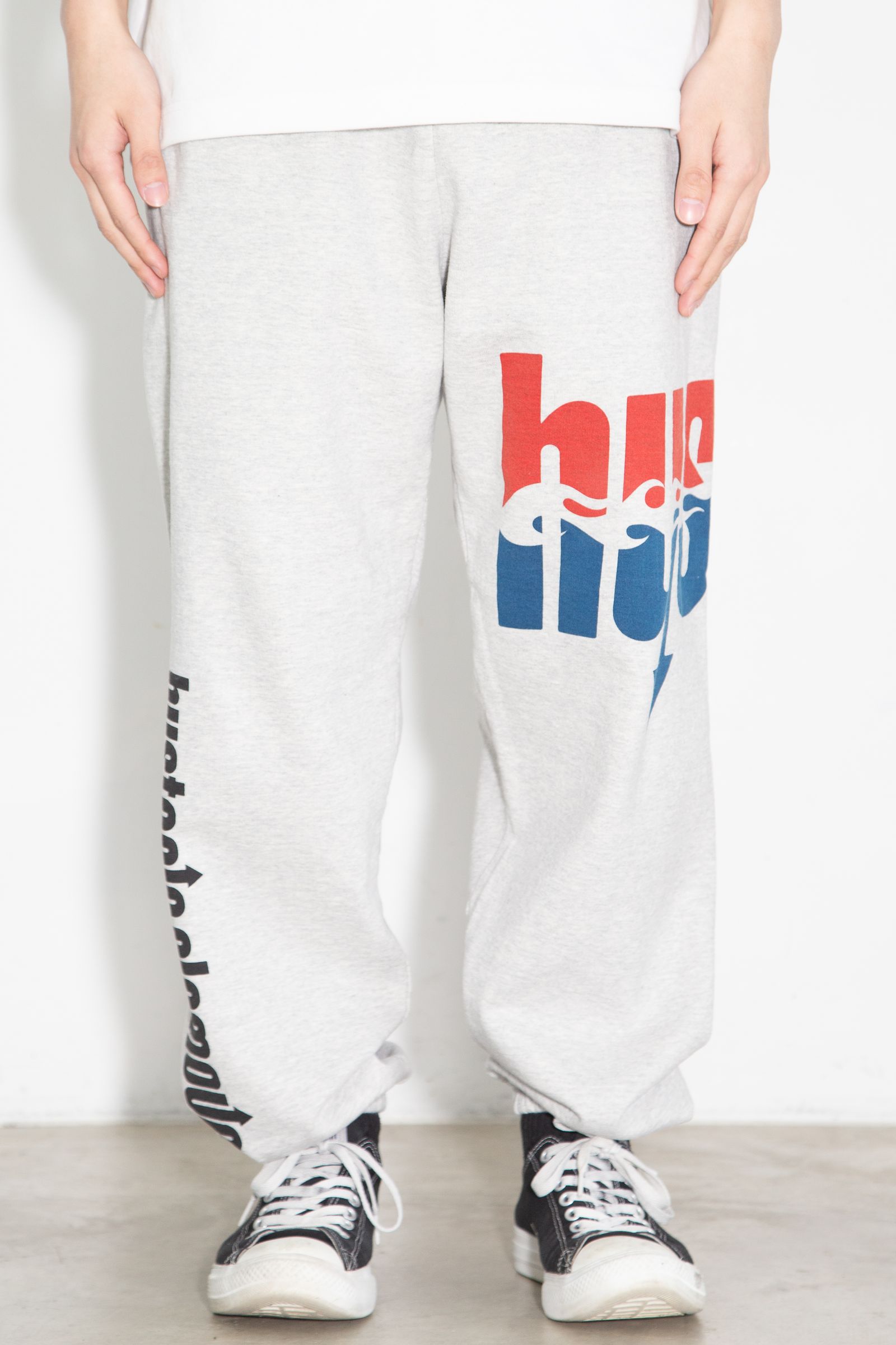 HYS FLARE LOGO スウェットパンツ / グレー