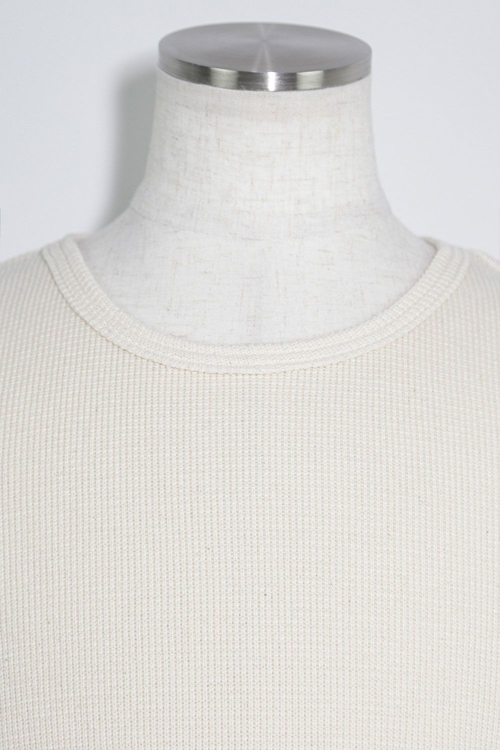 ロング丈ワッフルタンクトップ / Long Length Tank Top / アイボリー / ag-10096-2
