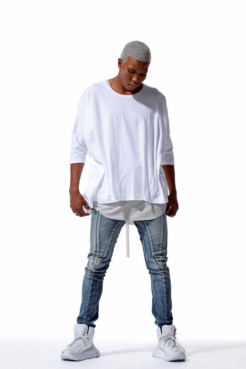 アナトミカルフィットデニム / DENIMD ANATOMICAL FITTED LONG PANTS / ブルー / ag-1806-4
