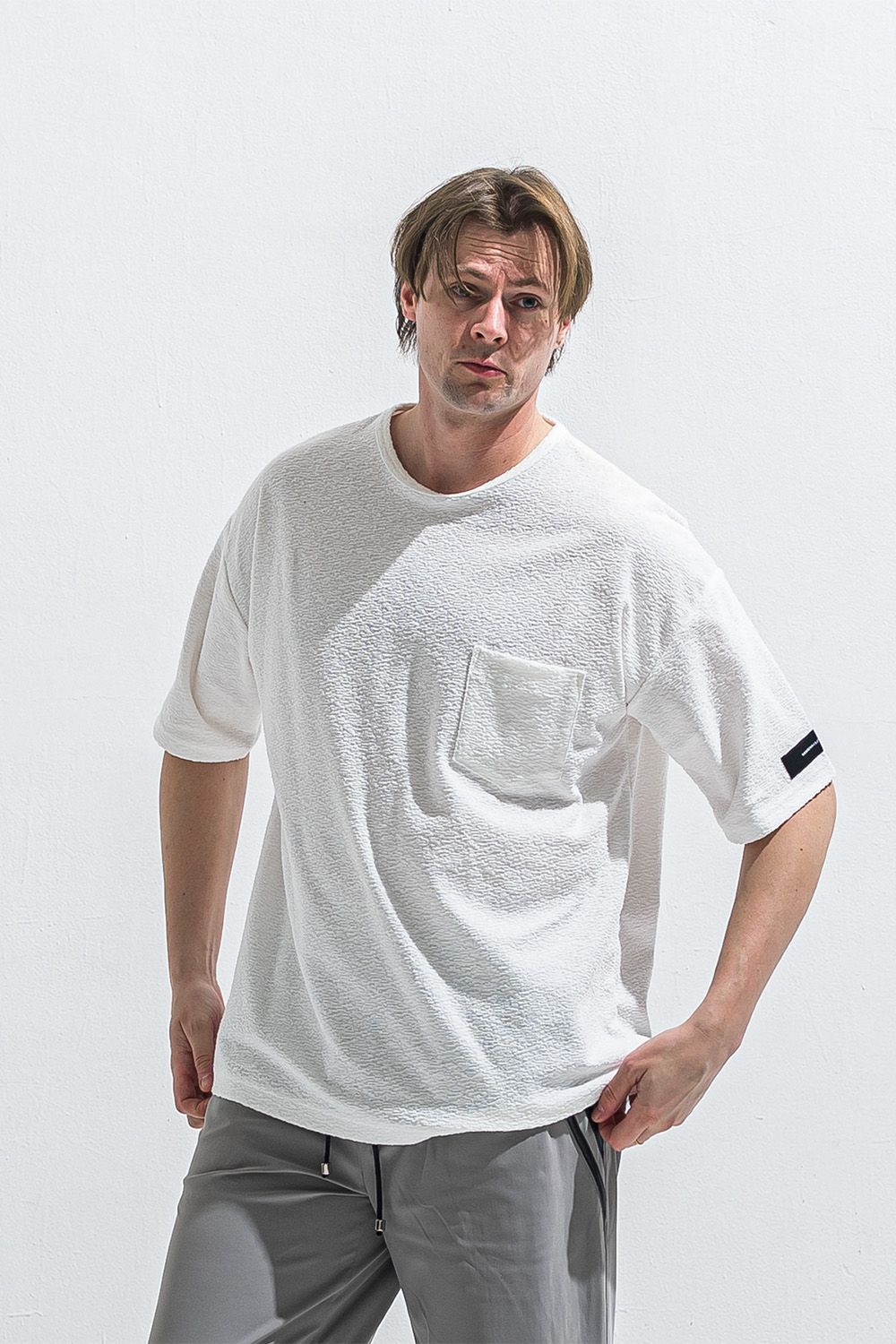 PILE OVER TEE / ホワイト
