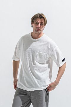 PILE OVER TEE / ホワイト