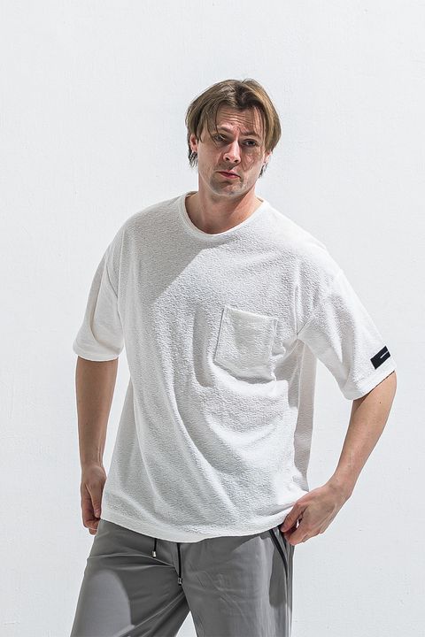 PILE OVER TEE / ホワイト