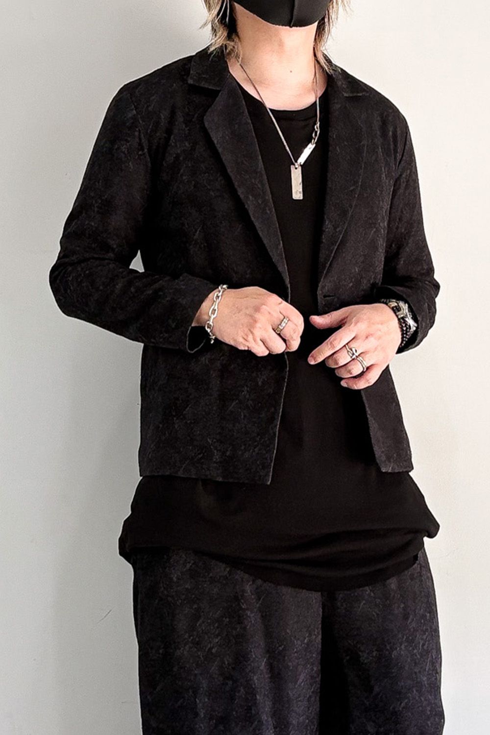 One-Button Tailored Jacket