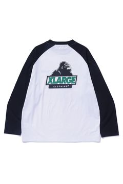SLANTED OG RAGLAN L/S TEE / ブラック