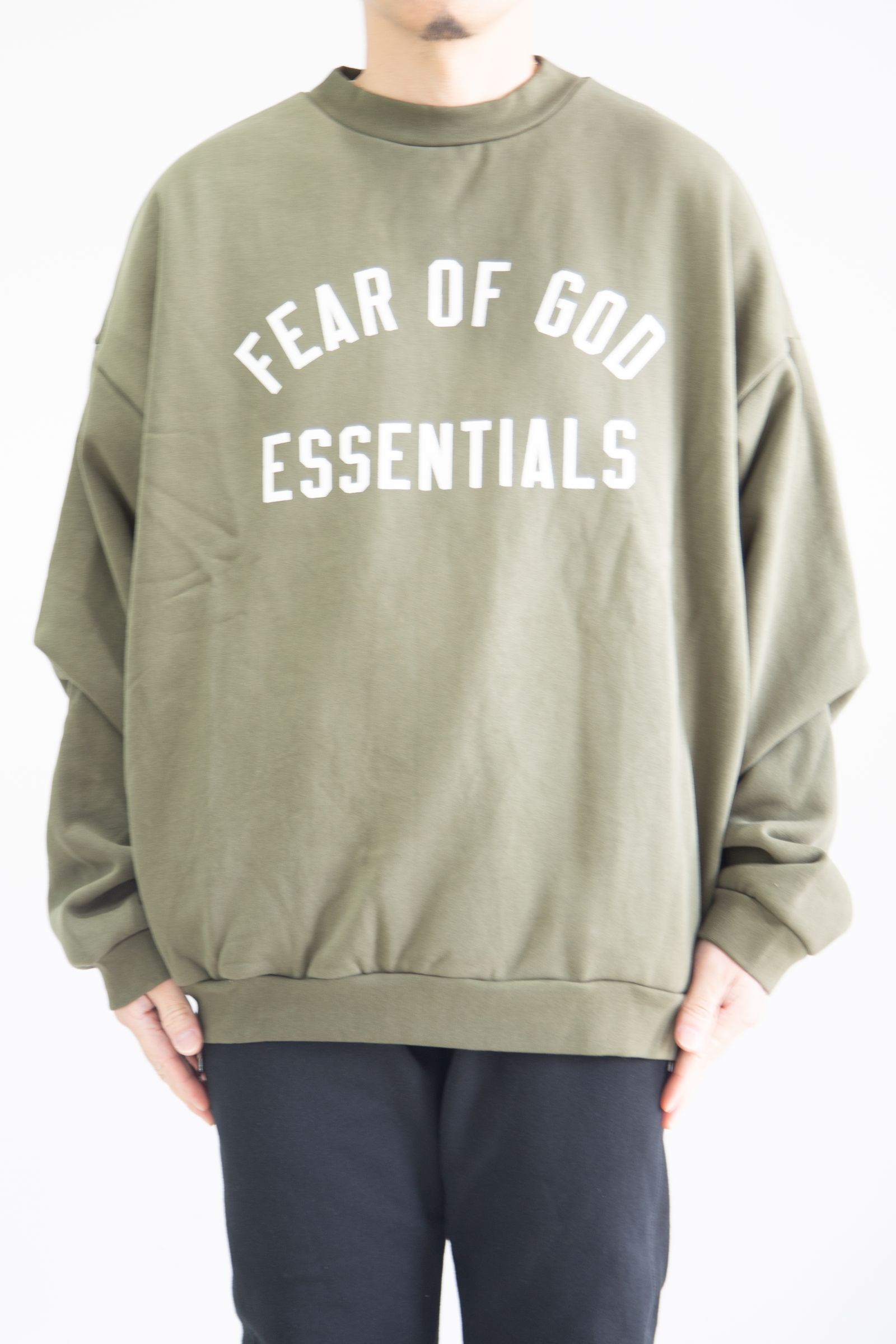 24FW ARCH LOGO CREW SWEAT SHIRTS / ミリタリー