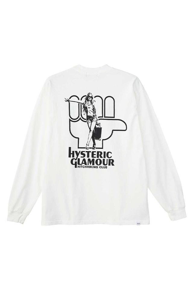 HYS HITCHHIKING CLUB Tシャツ / ホワイト