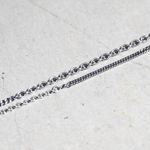 ”ロングタイプ” ステルスネックレス / シルバー / LONG STEALTH NECKLACE / Silver