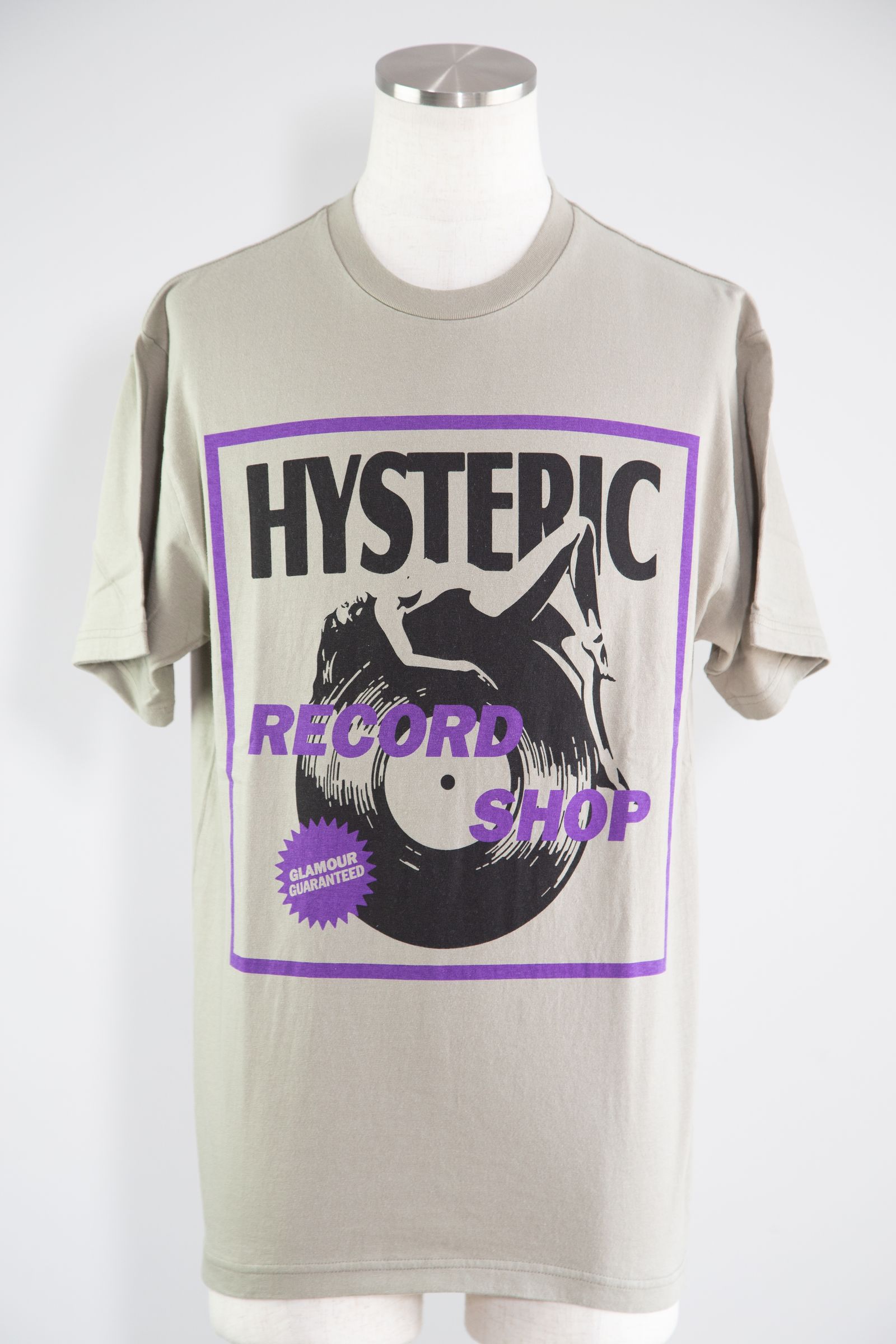 HYSTERIC GLAMOUR - RECORD SHOP Tシャツ / ブラック | Tempt