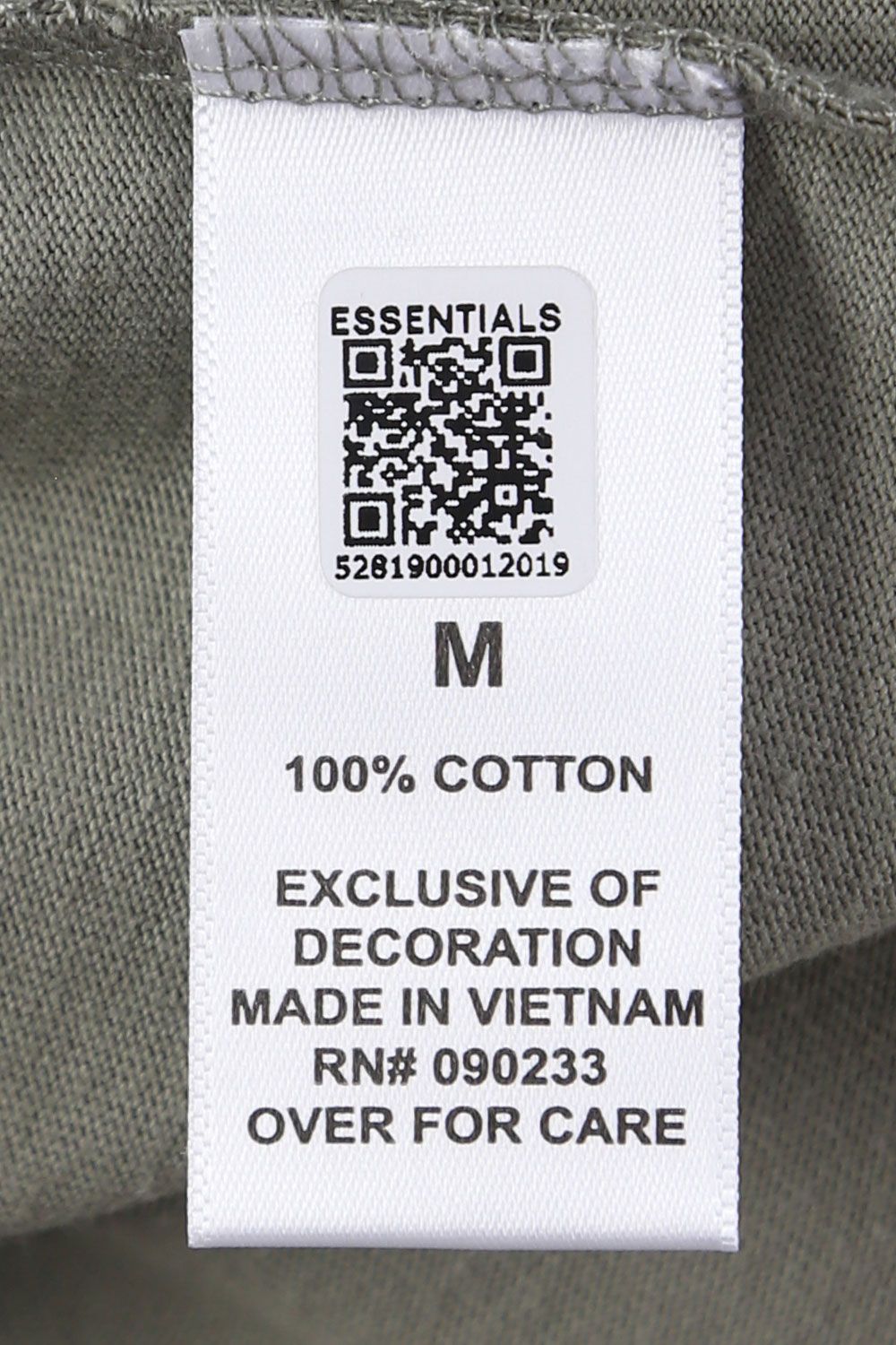 FRONT LOGO S/S TEE / セージ