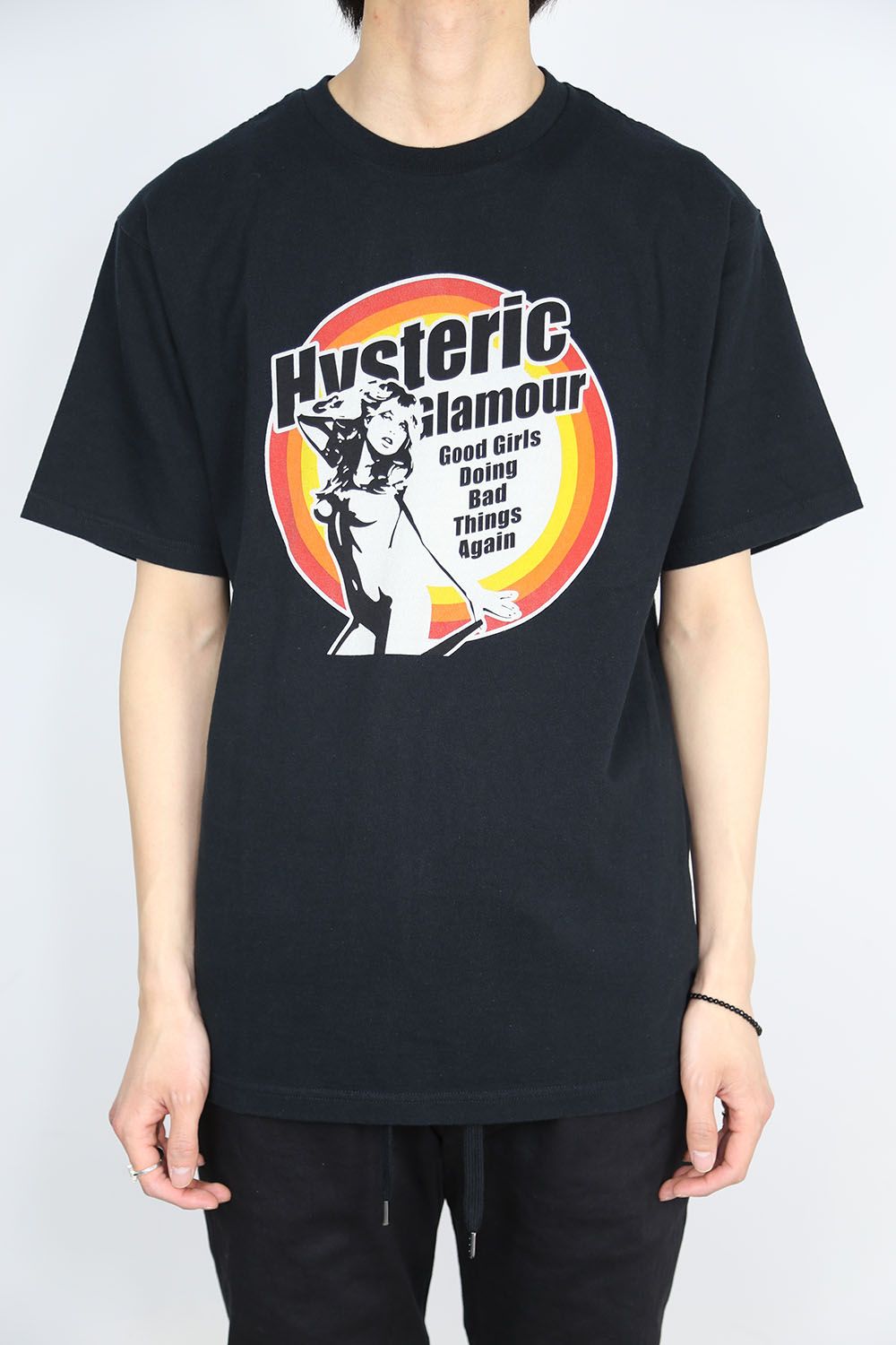 HYSTERIC GLAMOUR - GOOD GIRLS Tシャツ / ブラック | Tempt