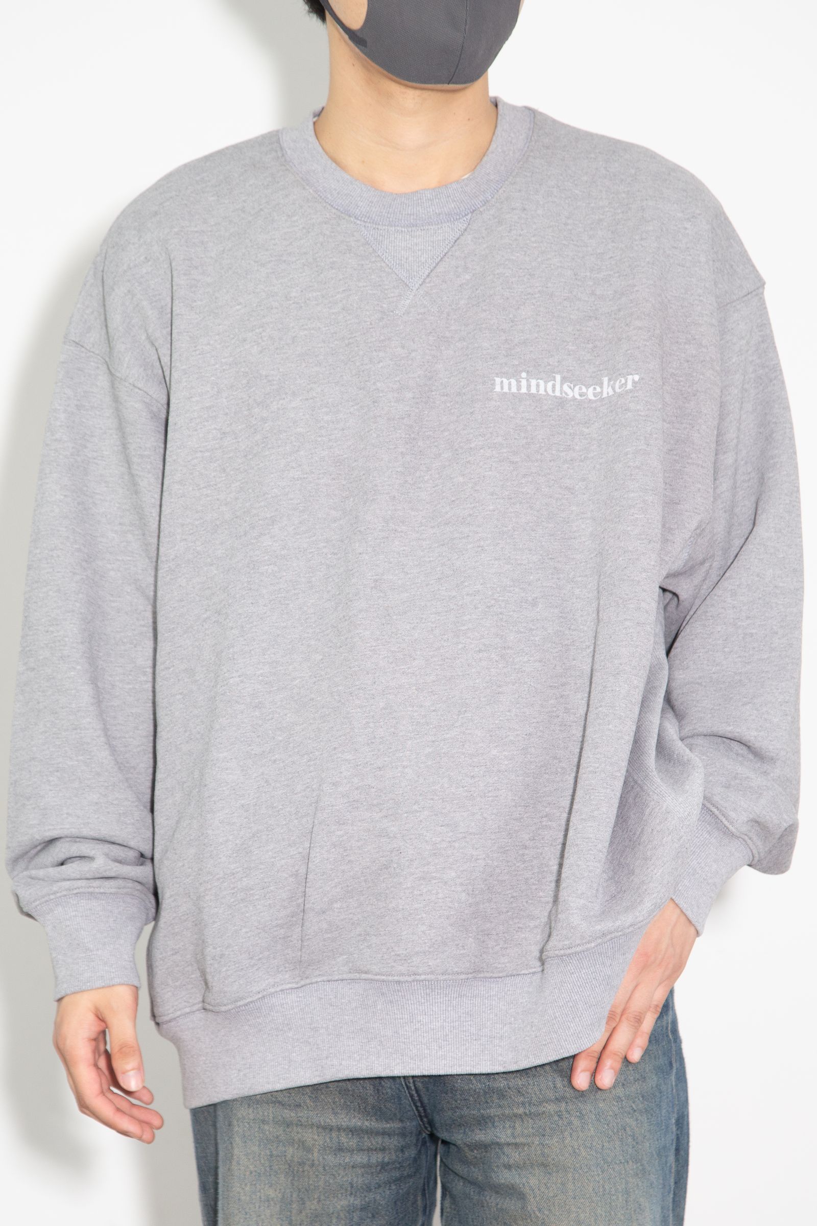 [ラスト1点 サイズXL] Crewneck Sweatshirts / グレー