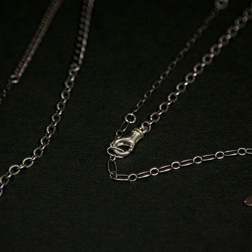 ピンネックレス / B / シルバー / PIN NECKLACE / B / Silver