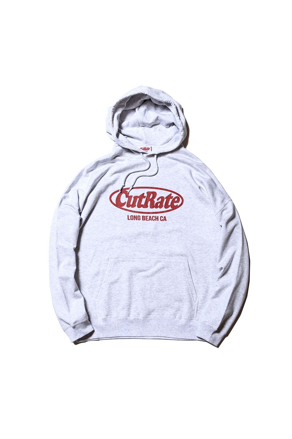 ×VENICE8 COFFEE HOUSE®️ CAFE DOG DROPSHOULDER  PULLOVER HOODIE / アッシュグレー