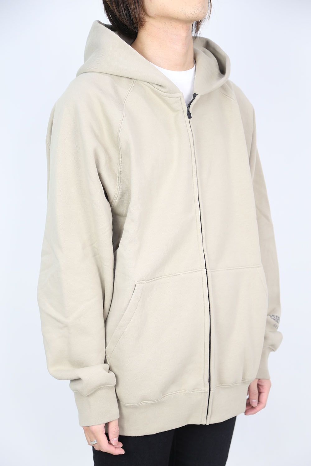 FULL ZIP HOODIE / タン