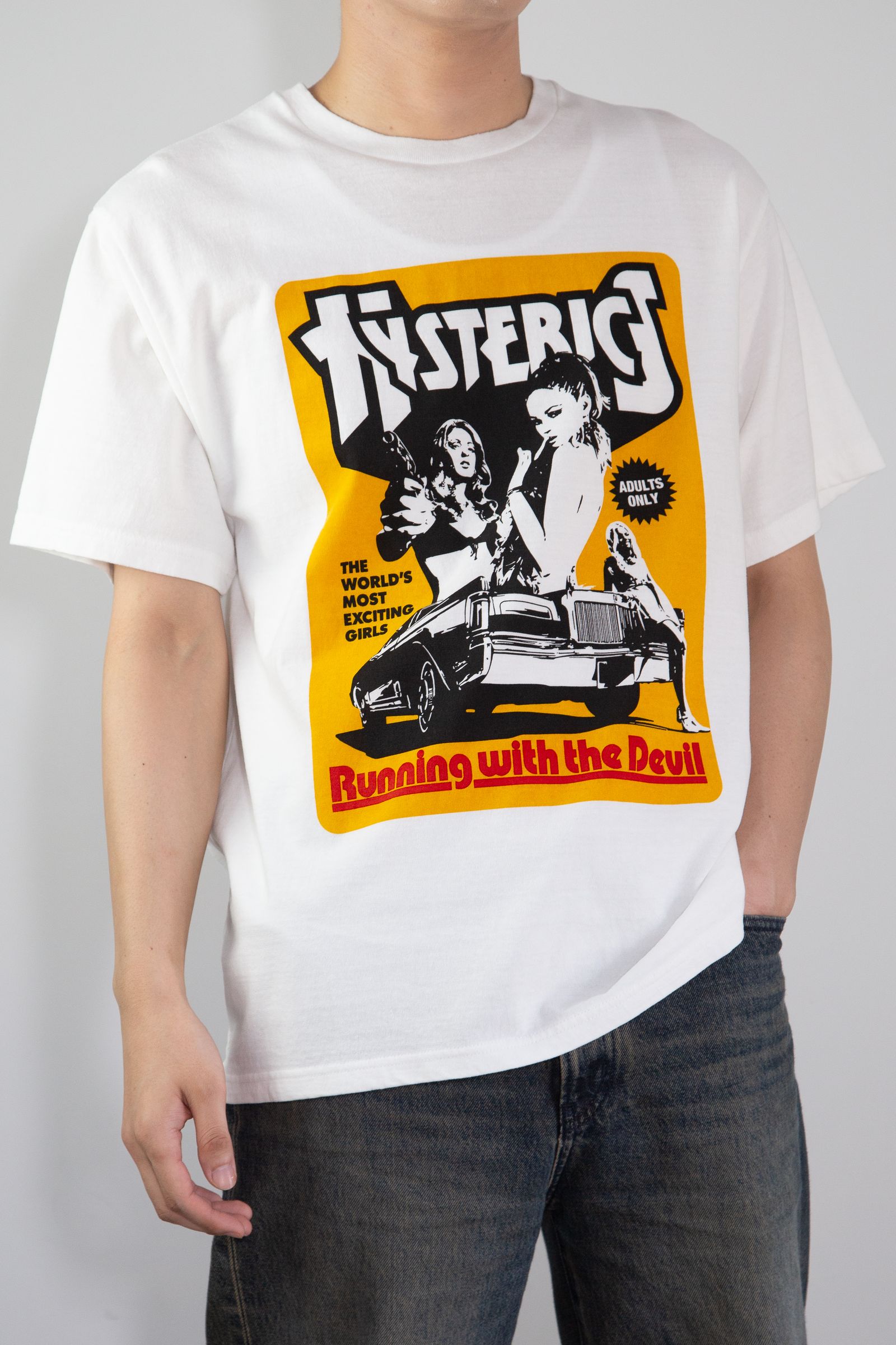 HYSTERIC MOVIE Tシャツ / ホワイト