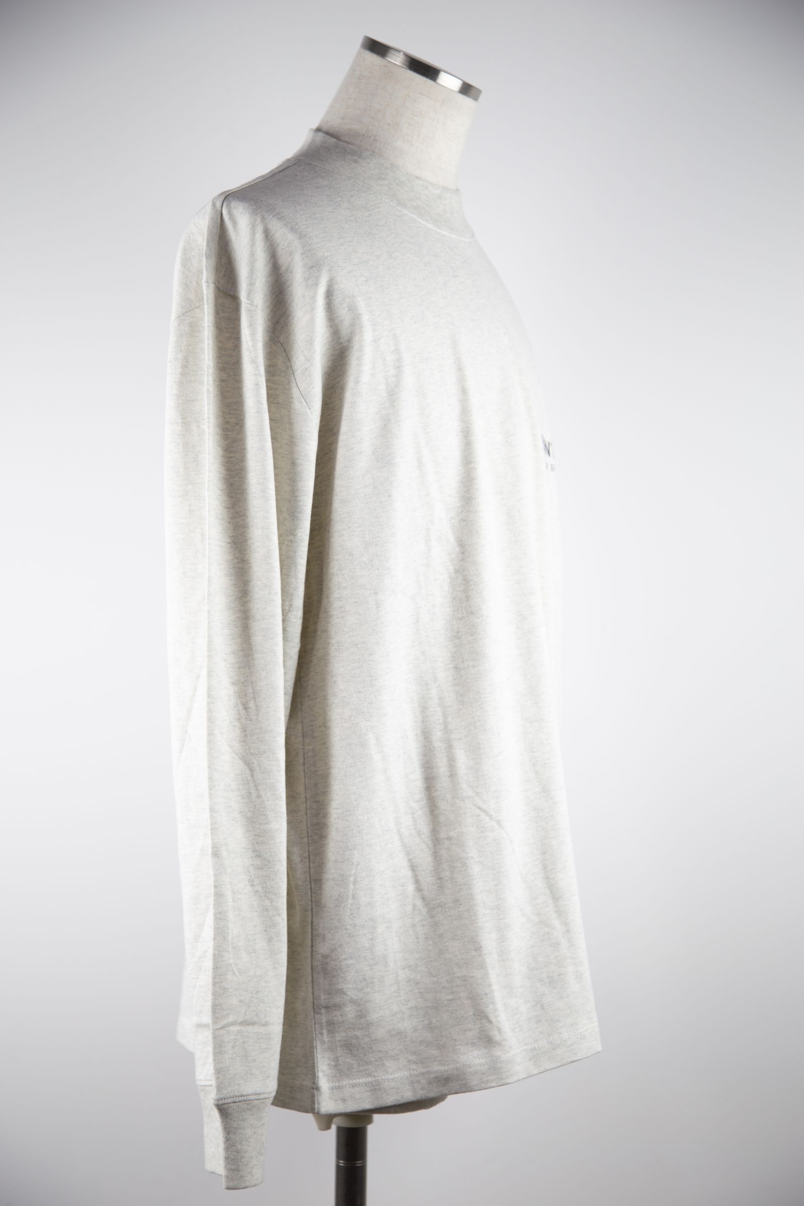 21FW 1POINT LOGO LS TEE / ライトオートミール