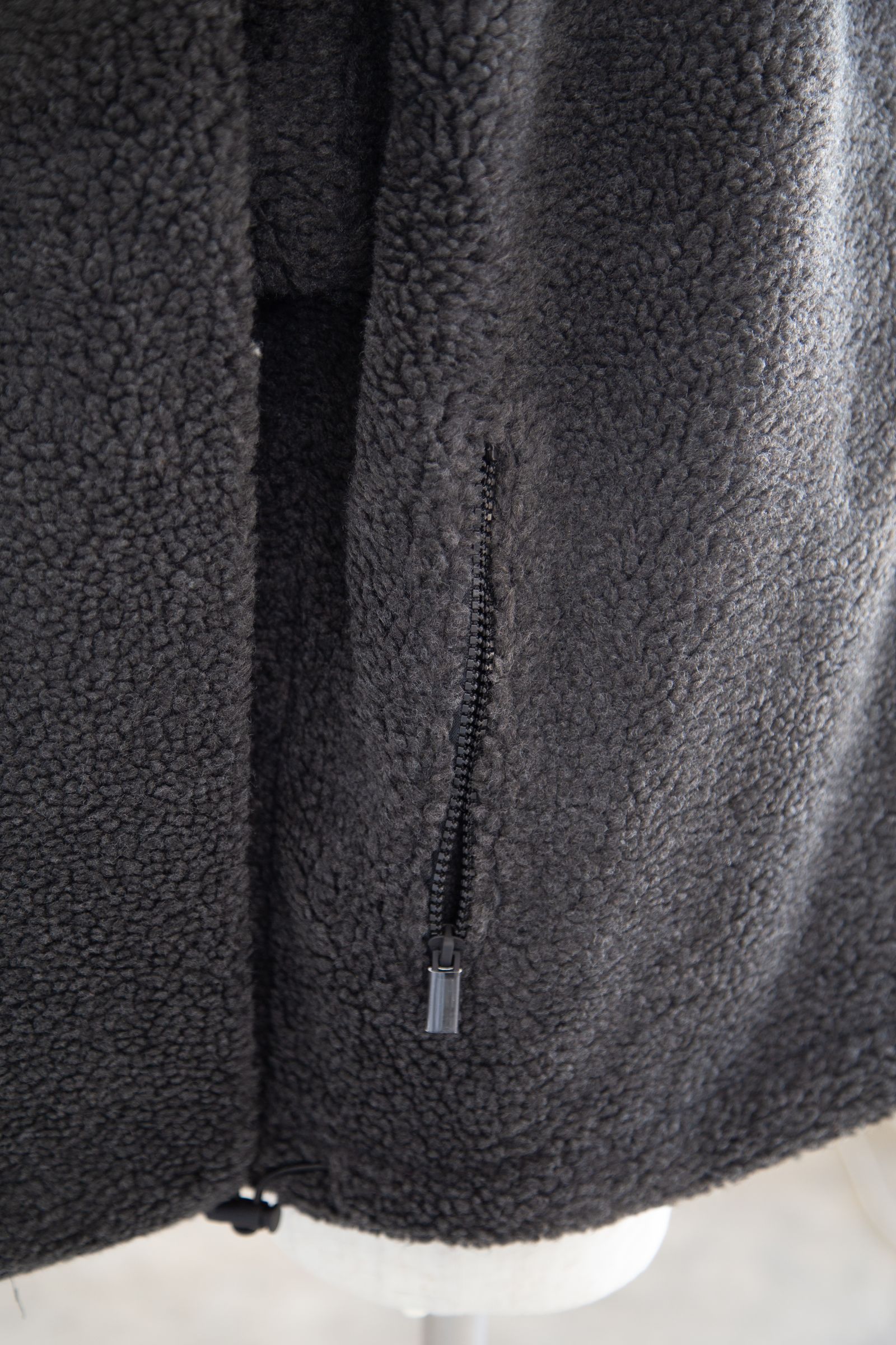 22FW FLEECE FULL ZIP JACKET / アイアン
