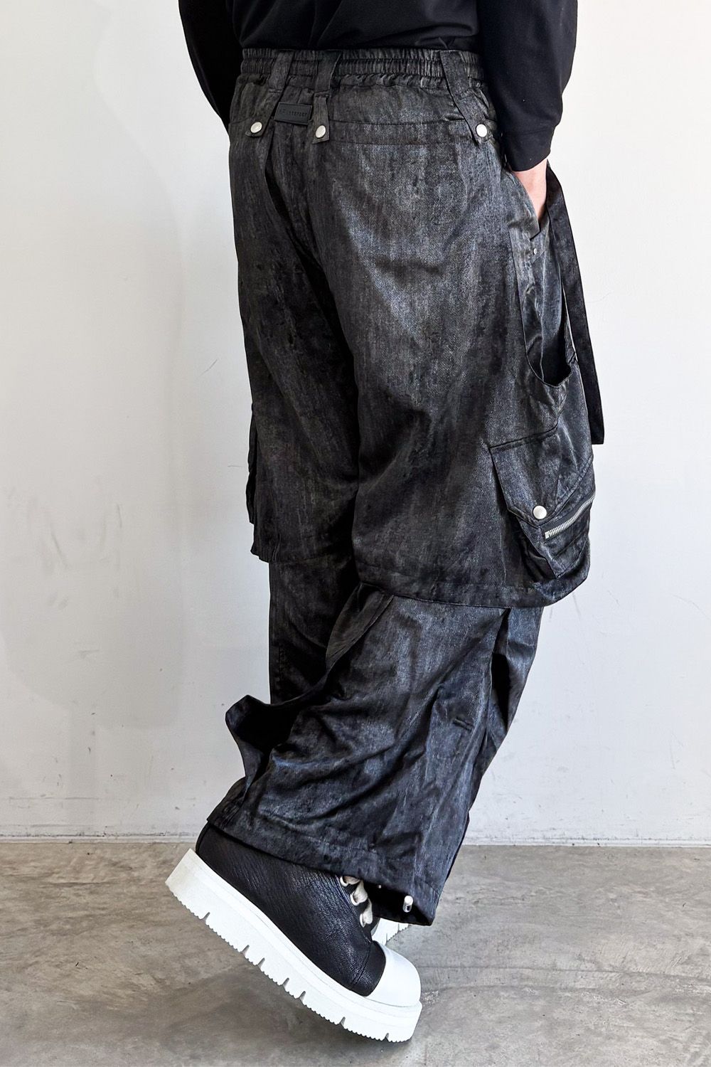 PARACHUTE CARGO WIDE / ブラック