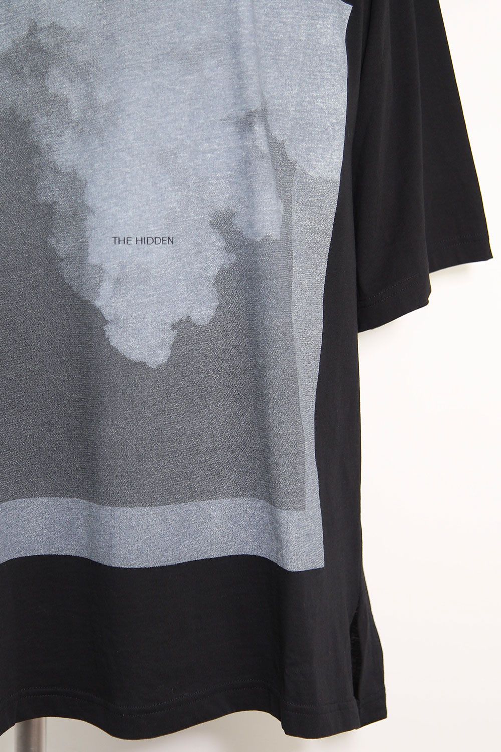 T-SHIRT 123-102 / リラックスフィットクルーネックTee / ブラック