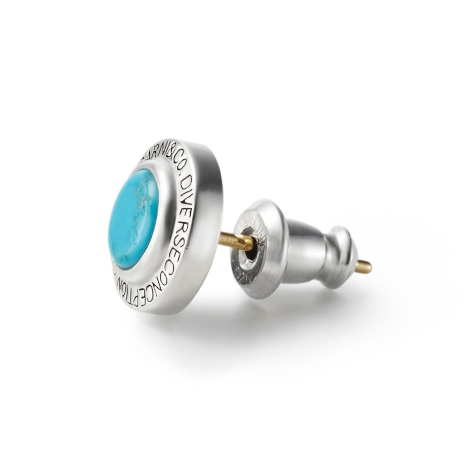 GARNI - Round Stone Pierce / ブラック | Tempt