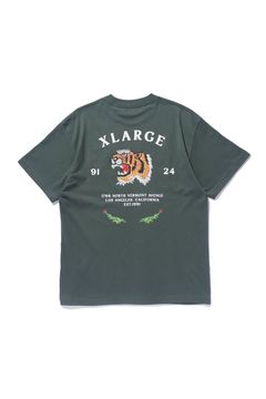 TIGER S/S TEE / グリーン