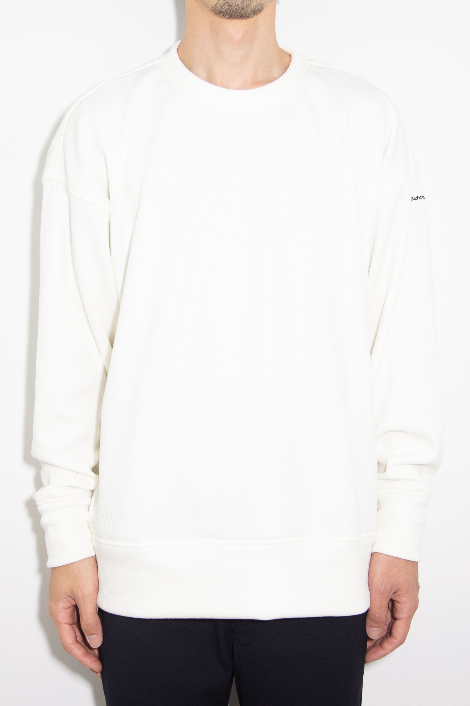 【人気継続商品】 thermal loose trainer / ホワイト