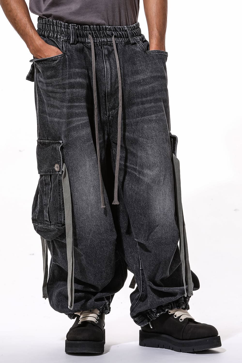 ヴィンテージデニムワイドパンツ / VintageDenim Wide Pants / ブルー / ag-8062