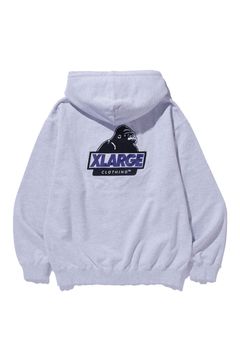 SLANTED OG ZIP HOODED SWEATSHIRT / アッシュ