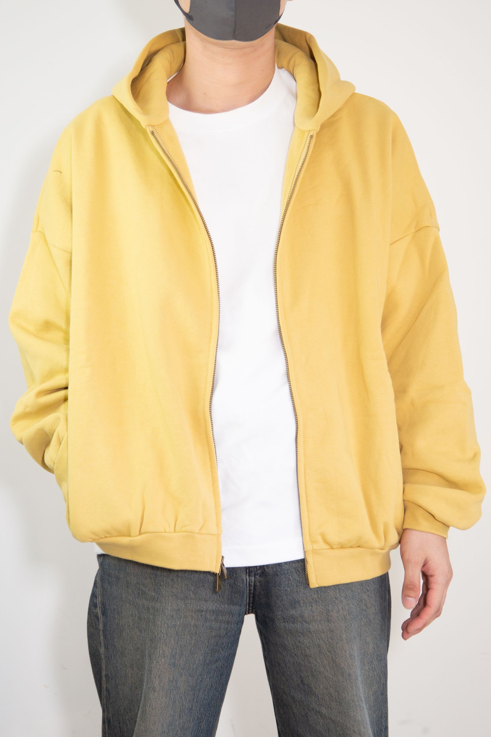 24FW HEAVY WEIGHT FULL ZIP HOODIE / アンバー