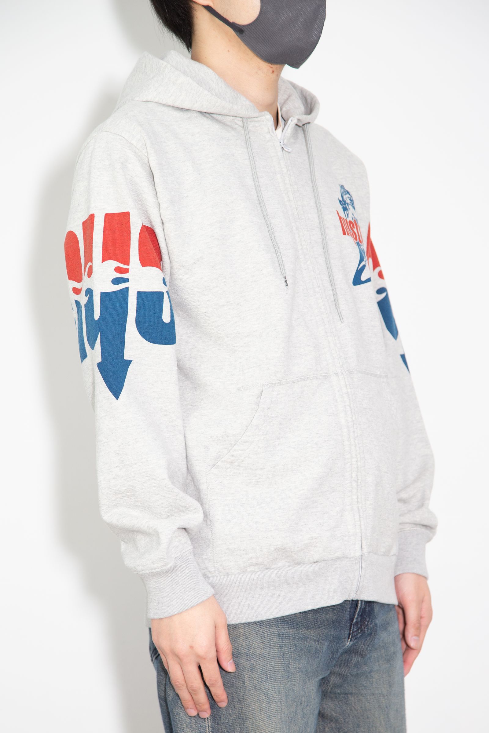 HYS FLARE LOGO パーカー / グレー