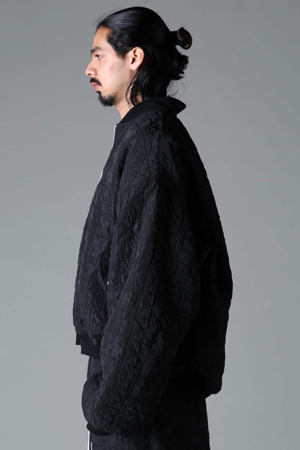 JUMBO HOODED MA-1 BLOUSON / ブラック