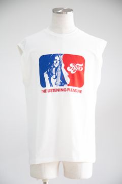 GUITAR PLAYER ノースリーブTシャツ / ホワイト