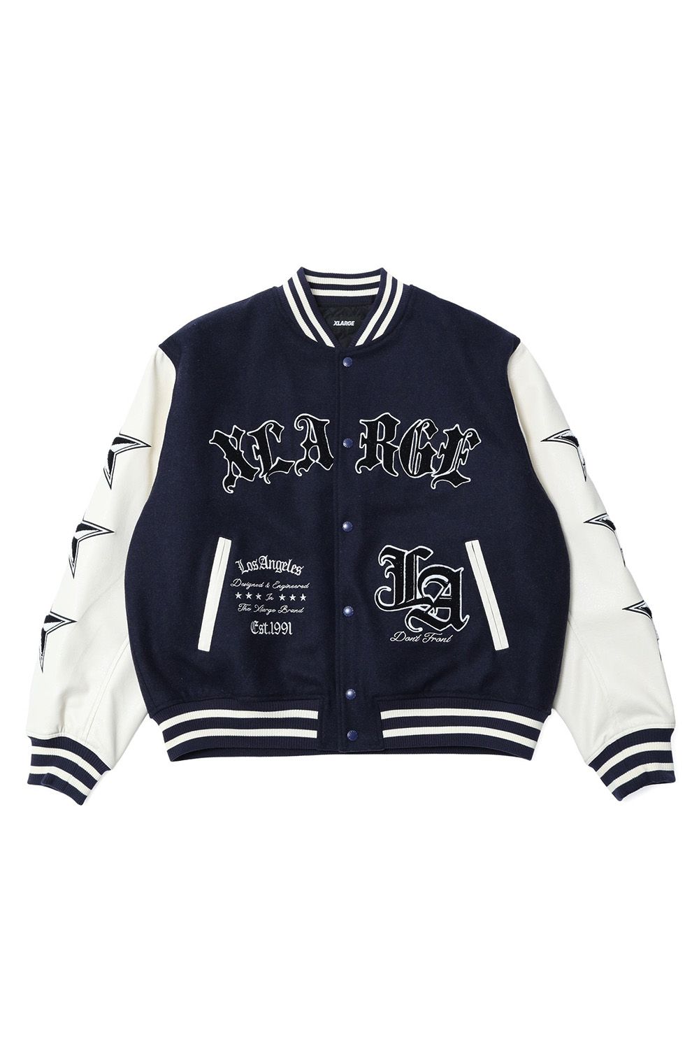 ［ラスト1点 サイズL］VARSITY JACKET / ネイビー