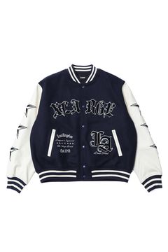 ［ラスト1点 サイズL］VARSITY JACKET / ネイビー