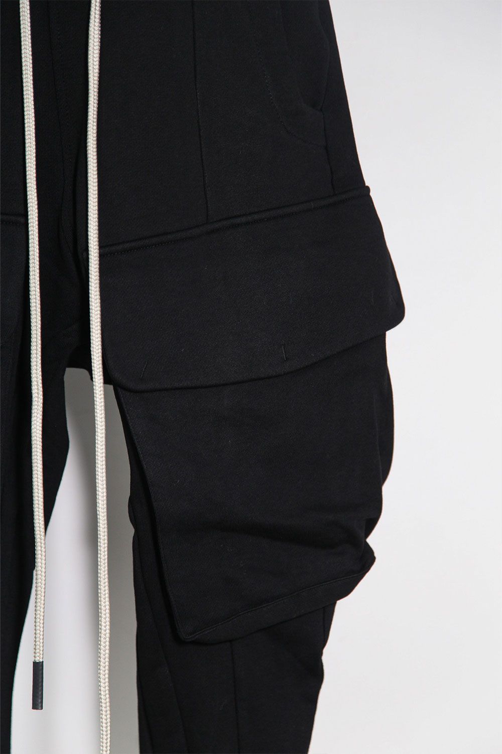ジョッパーカーゴスウェットパンツ / Sweat Cargo Jodhpurs / ブラック / ag-10046