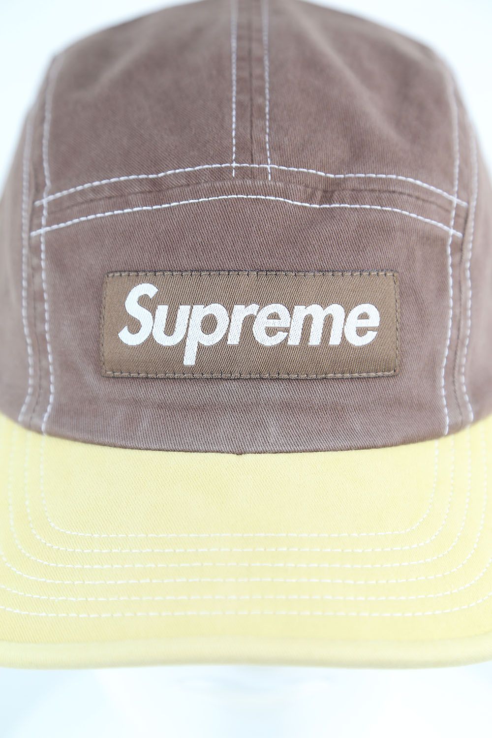 Supreme - 2-TONE TWILL CAMP CAP / ブラウン | Tempt