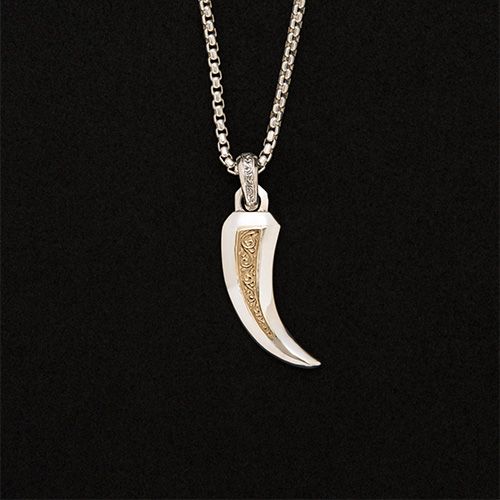 Simplicity Claw Amulet Pendant / GP032