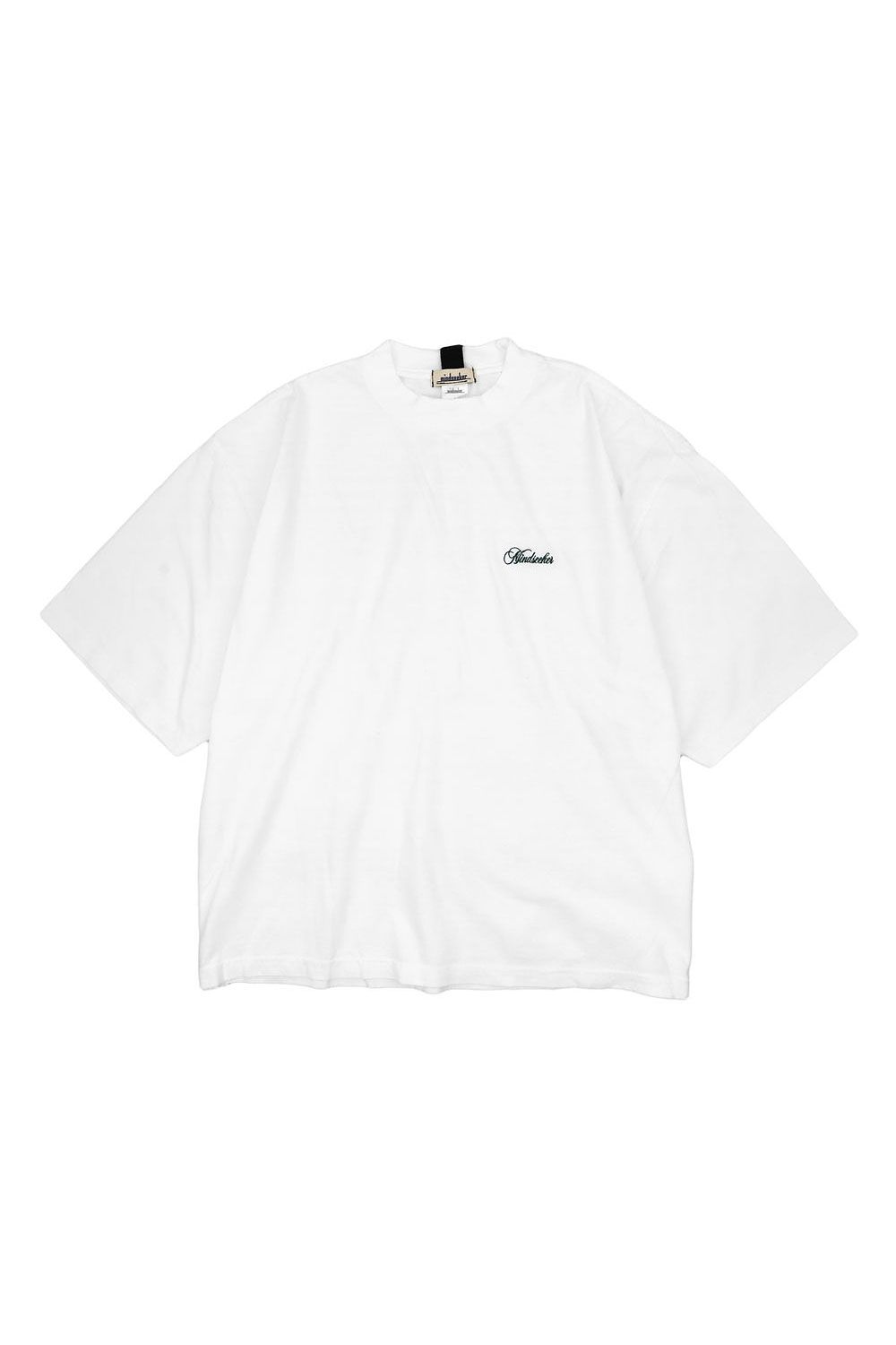 Script Logo Embroidery BIG TEE / ホワイト