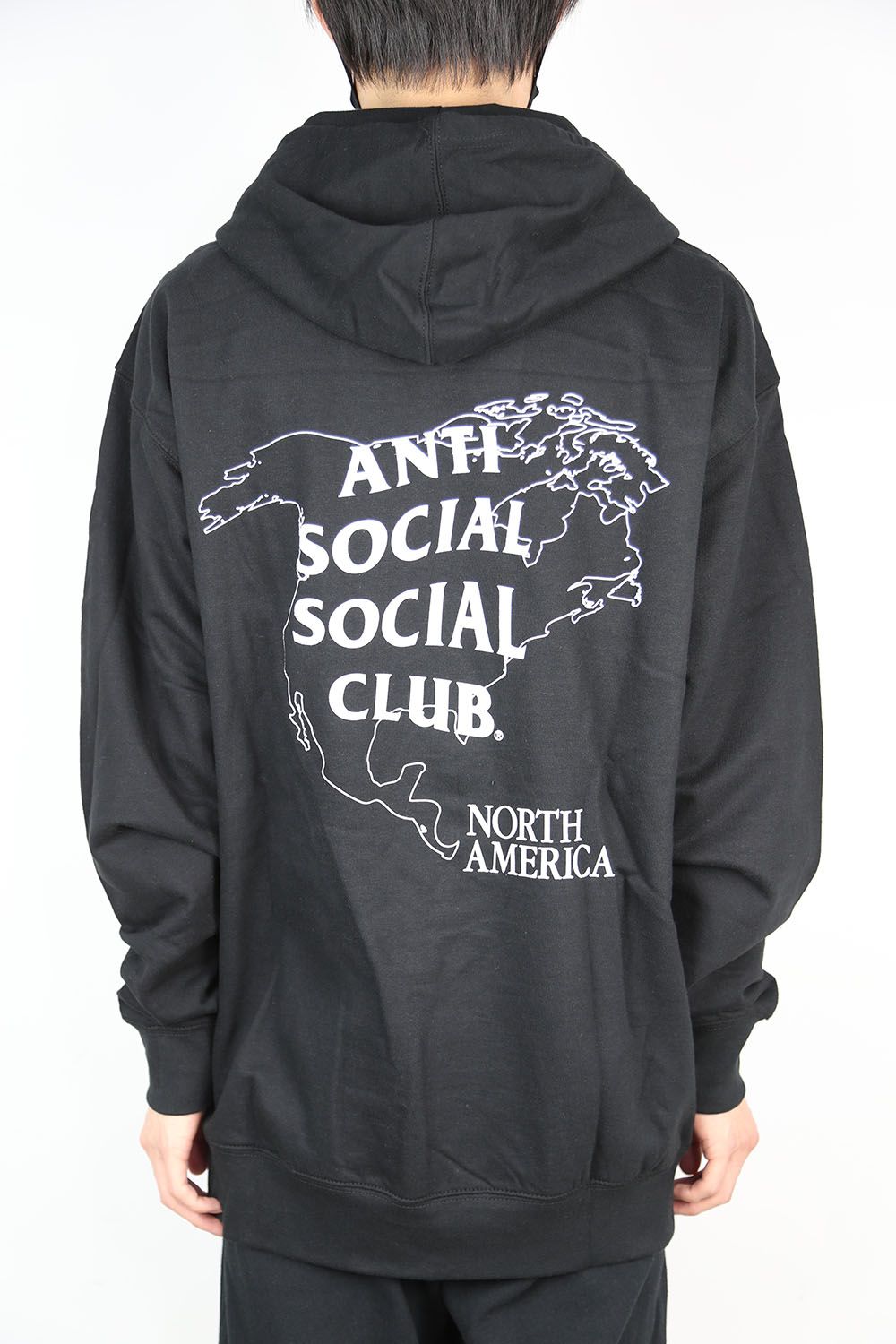 Anti Social Social Club - [ラスト1点 サイズXL] NORTH AMERICA BLACK