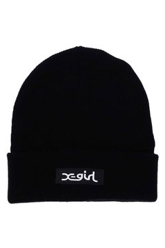BOX LOGO KNIT CAP / ブラック