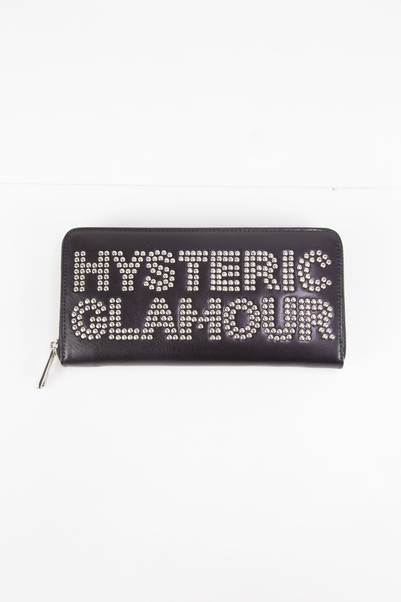 HYSTERIC GLAMOUR - ［ラスト1点］LOGO STUDS ロングウォレット